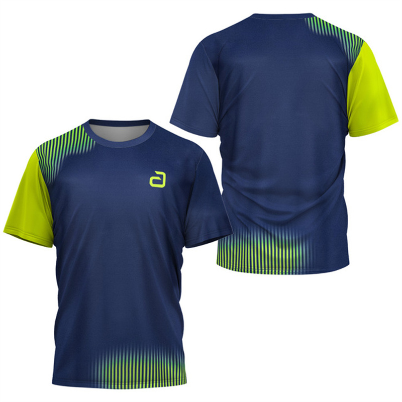 Badminton Lovers - Men Table Tennis T-Shirt Undercurrent Pattern