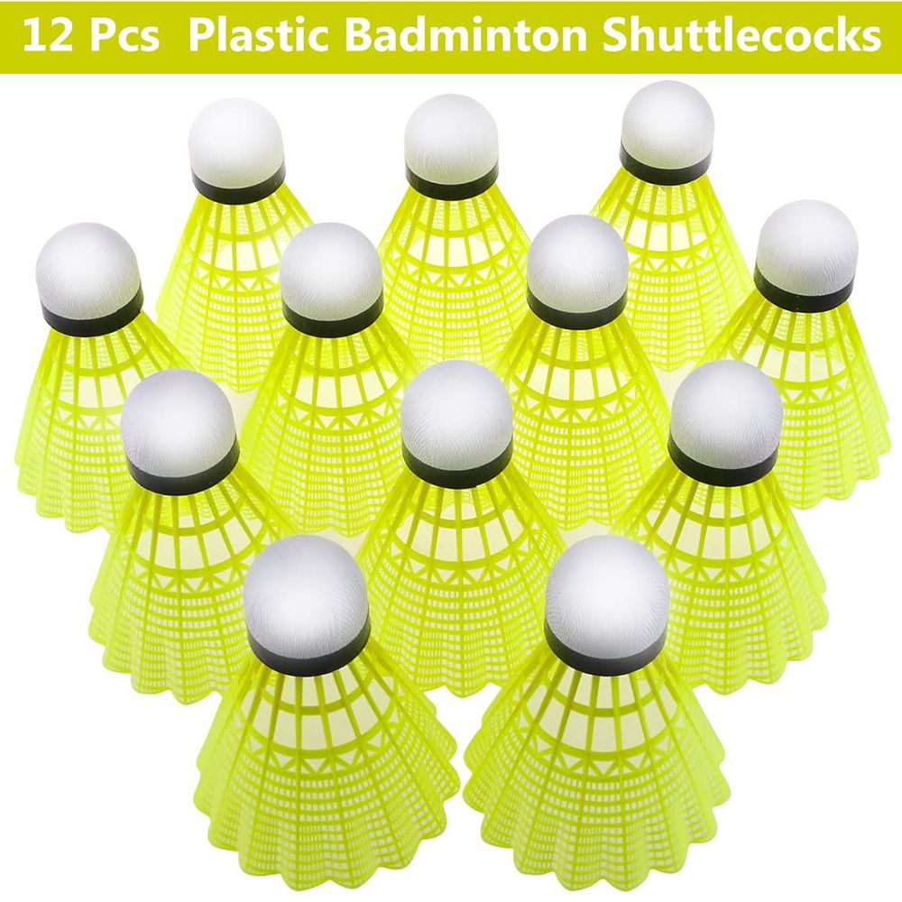 Badminton Nylon Shuttlecock - New Plastic Badminton Shuttlecocks Durable Sports
