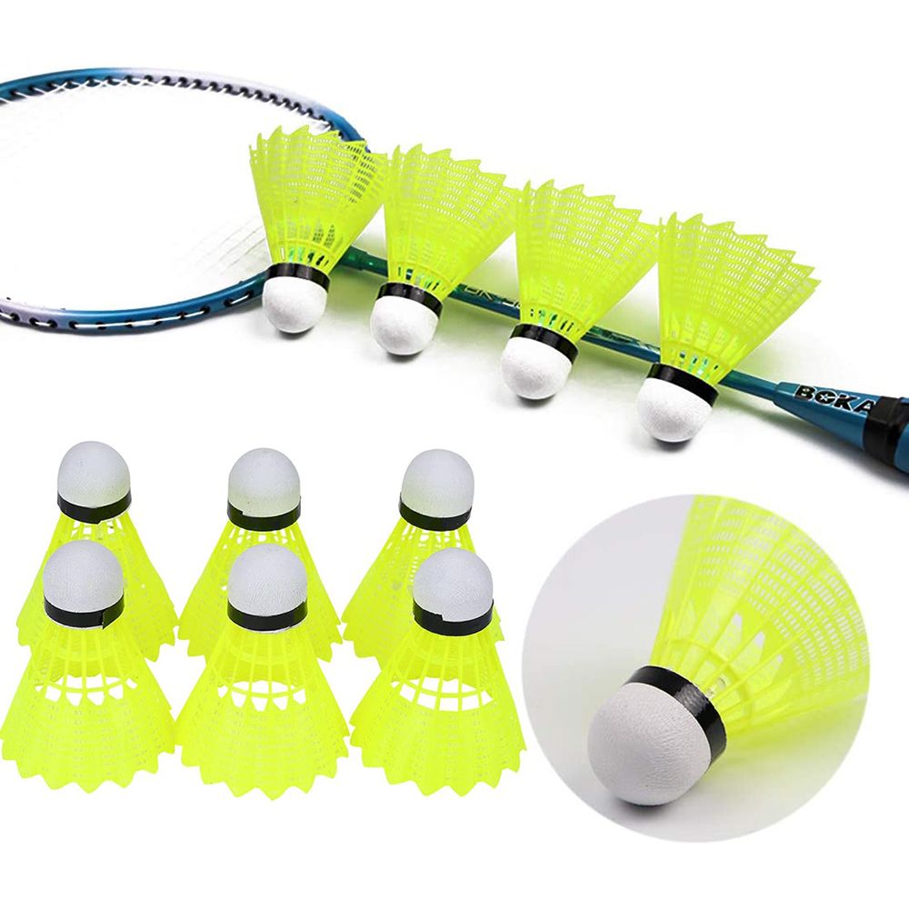 Badminton Nylon Shuttlecock - New Plastic Badminton Shuttlecocks Durable Stable