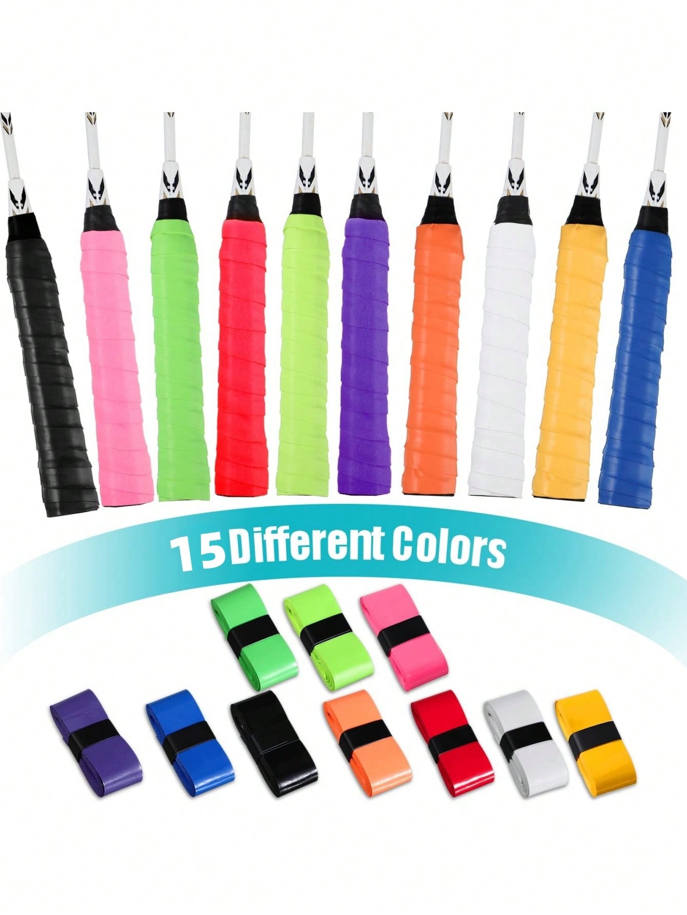 Badminton Match - PU Tennis Badminton Overgrip Dry sweat-absorbent