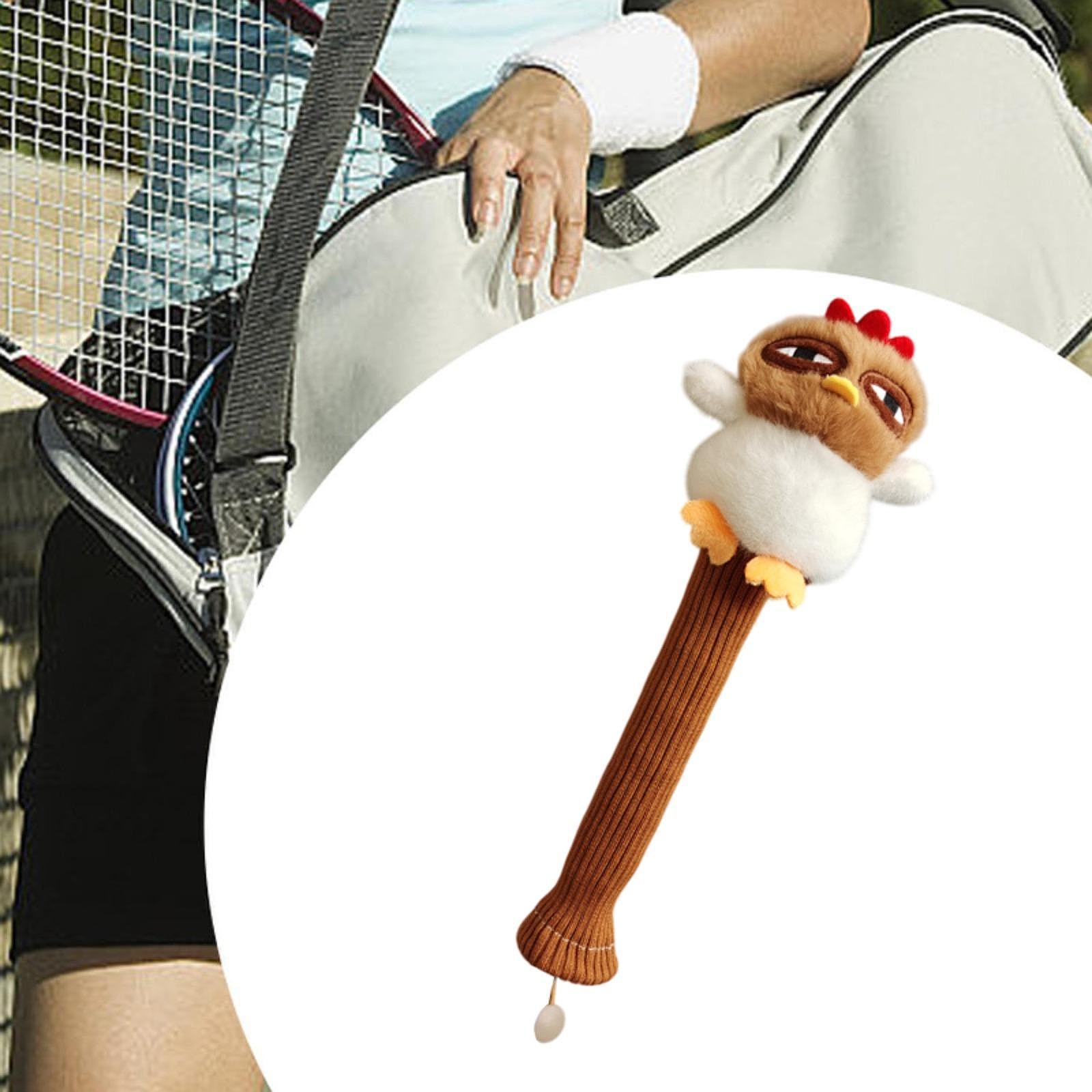 Badminton Lovers - Stylish Chicken Doll Badminton Racket Handle