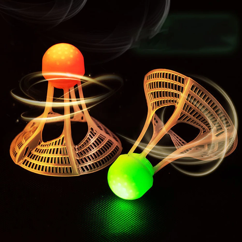 Glow-In-The-Dark Windproof Bad - đánh giá và giá Badminton Nylon Shuttlecock