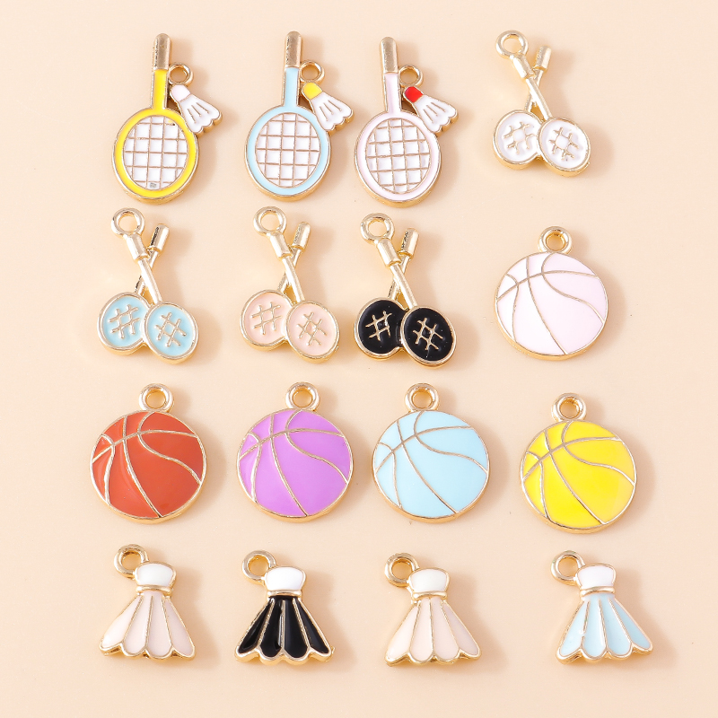 10pcs Lovely Enamel Sports Ten - đánh giá và giá Badminton Png