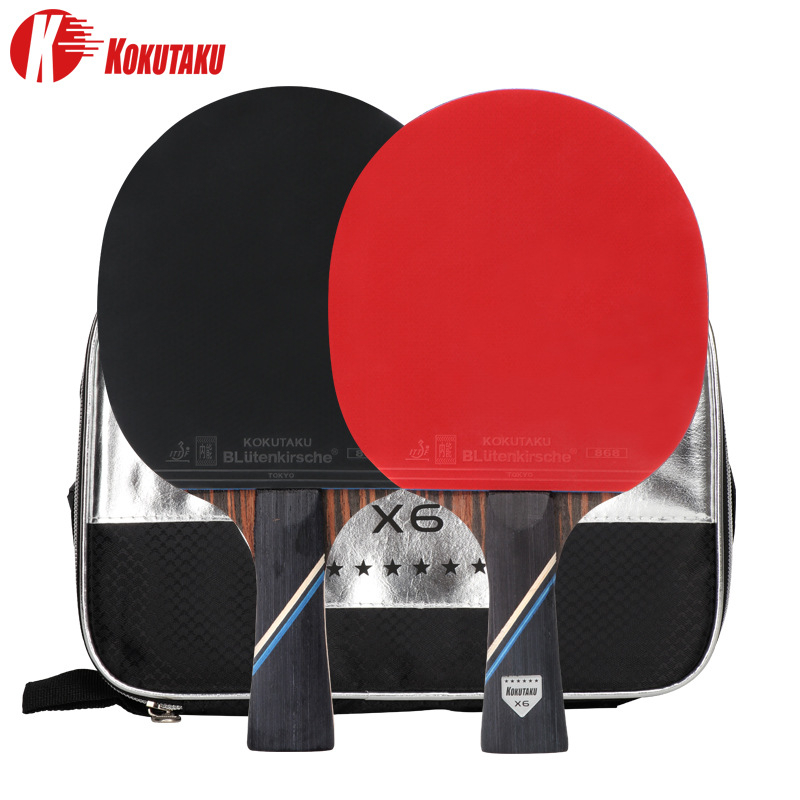 KOKUTAKU 2 Pcs 6 Star Ping Pon - đánh giá và giá Badminton Background