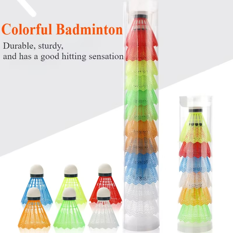 12Pcs Colorful Plastic Badmint - đánh giá và giá Badminton Nylon Shuttlecock