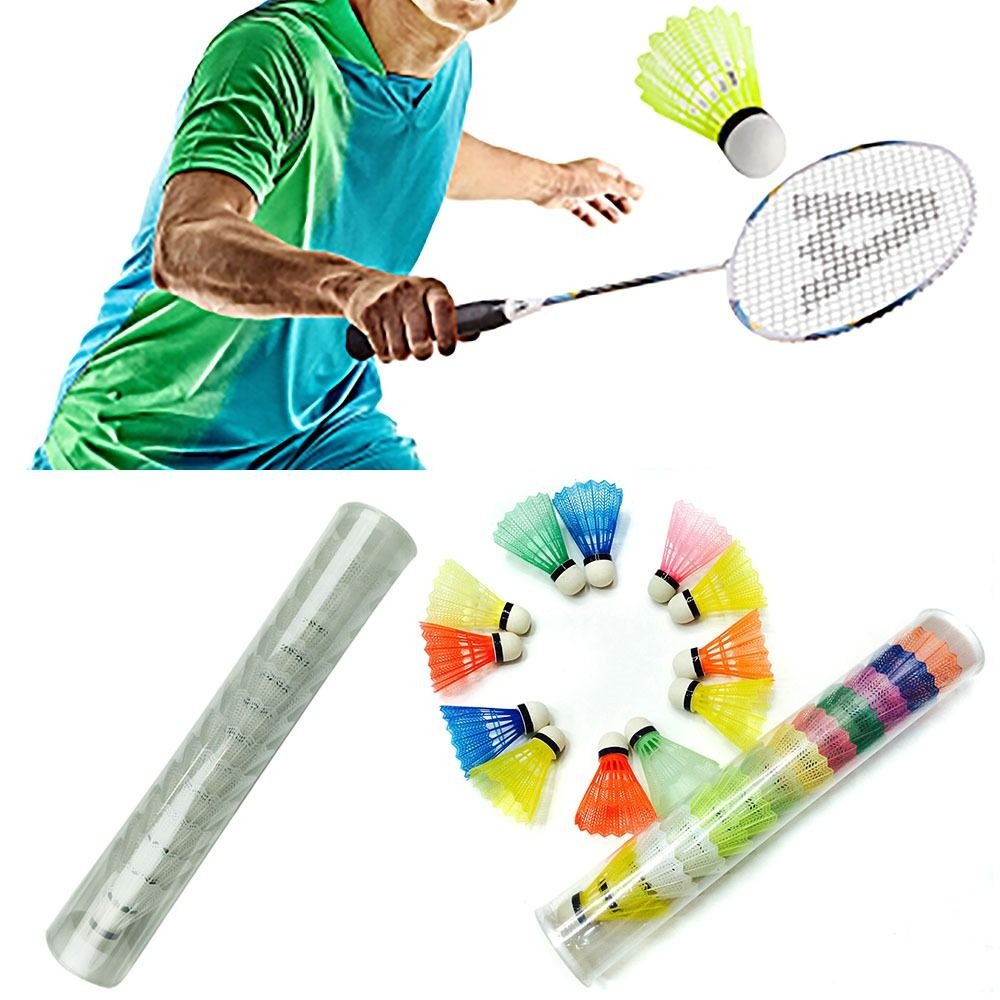 6/12PCS Windproof Badminton Mu - đánh giá và giá Badminton Nylon Shuttlecock