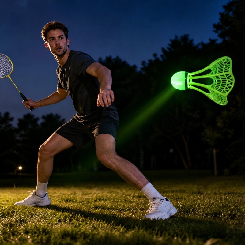 Windproof Luminous Badminton S - đánh giá và giá Badminton Nylon Shuttlecock