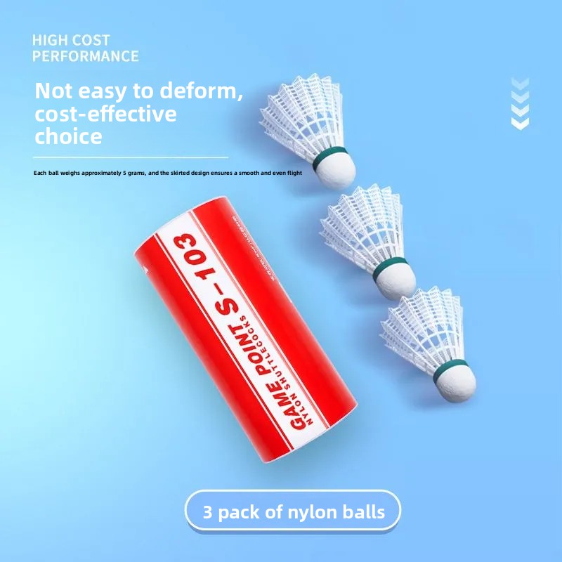 1tube 3pcs Kumpoo Badminton ba - đánh giá và giá Badminton Nylon Shuttlecock