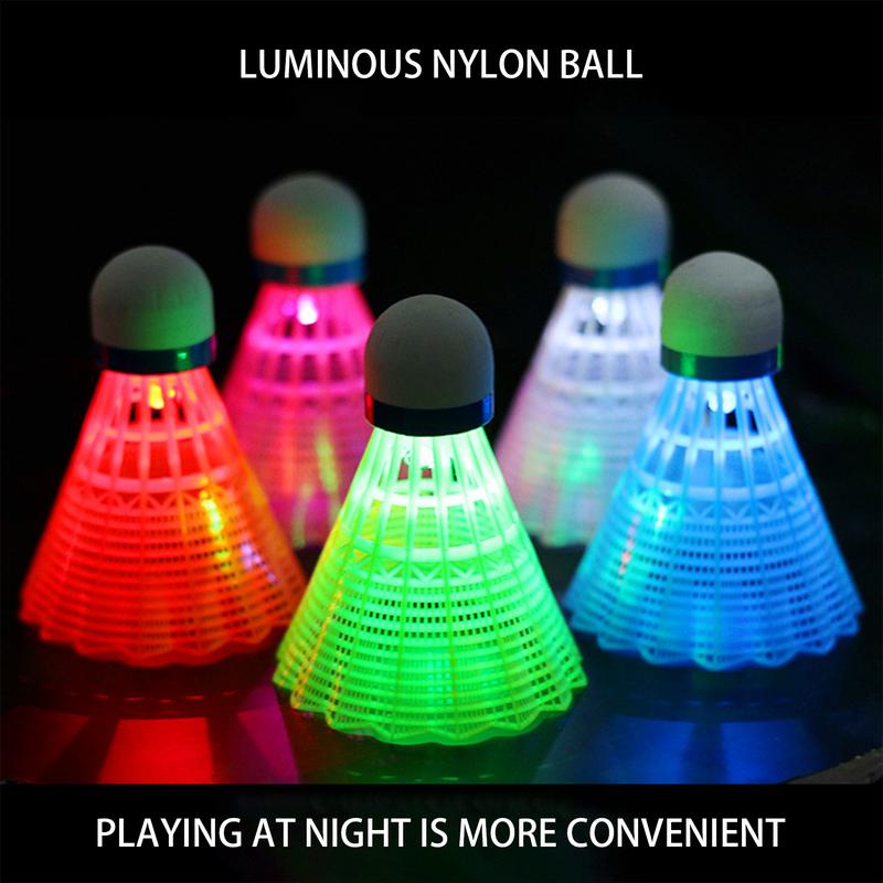 3/4pcs Lighting Badminton Dark - đánh giá và giá Badminton Nylon Shuttlecock