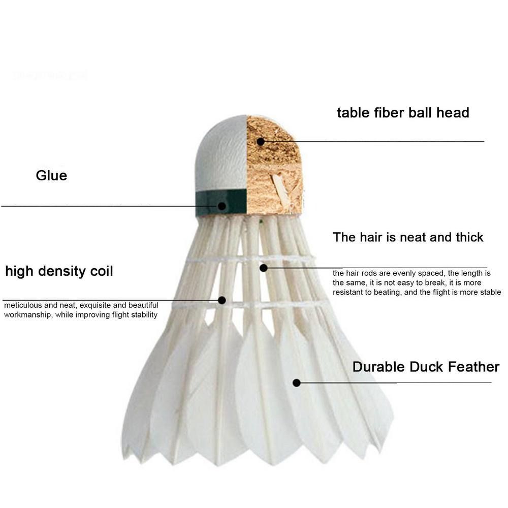 3/6/12PCS Professional Badmint - đánh giá và giá Badminton Nylon Shuttlecock