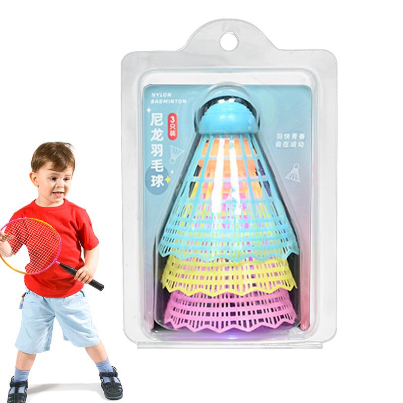 3pcs LED Badminton LuminousBad - đánh giá và giá Badminton Nylon Shuttlecock
