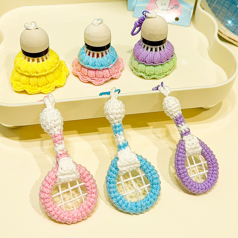 Handmade Hook Knitting Badmint - đánh giá và giá Badminton Yang Yang