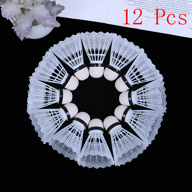 12Pcs Lightweight Plastic Badm - đánh giá và giá Badminton Nylon Shuttlecock