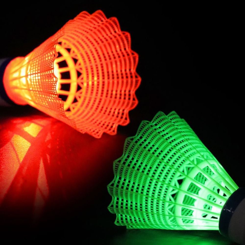 Light-up LED Badminton Glowing - đánh giá và giá Badminton Nylon Shuttlecock