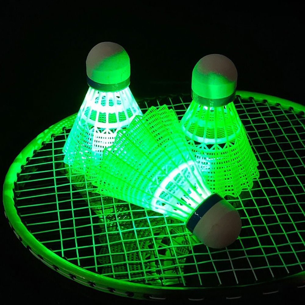 Light-up LED Badminton Glowing - đánh giá và giá Badminton Nylon Shuttlecock