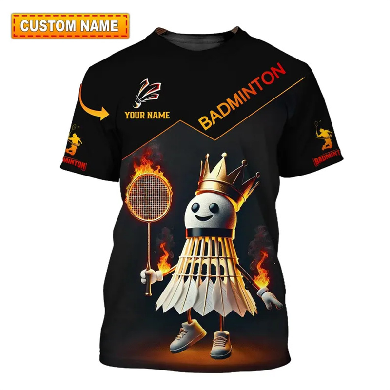 Badminton Sport T-shirt Men's  - đánh giá và giá Badminton Lovers