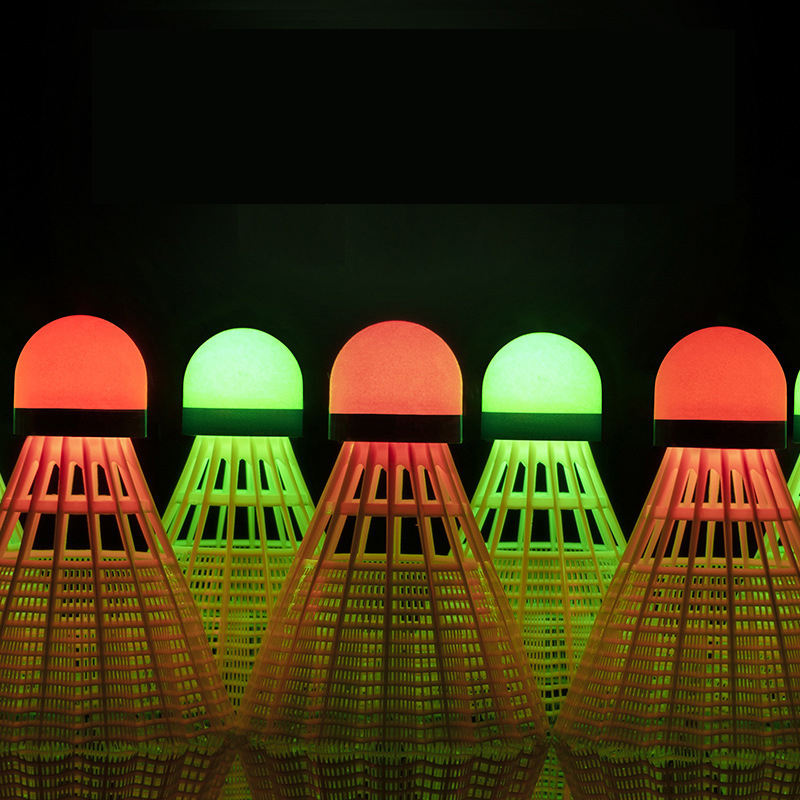 WELKIN 4 Đêm Đen LED Phát Sáng - đánh giá và giá Badminton Nylon Shuttlecock